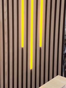 4770 SMART Leuchte ALU Schiene Slime 3x1,5m matt GELB + Netzteil