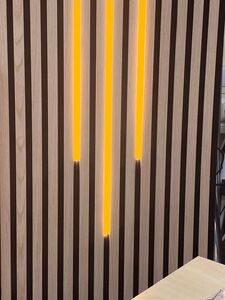 4773 SMART Leuchte ALU Schiene Slime 3x1,5m matt ORANGE + Netzteil