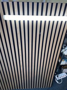 5072 LED ALU Leuchte Aufsatz wei� 3x1m Fernbedienung Netzteil Blau