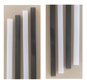 5569 LED Leuchte 5x40cm 2xU-Schiene wei+schwarz Netzteil Neutralwei