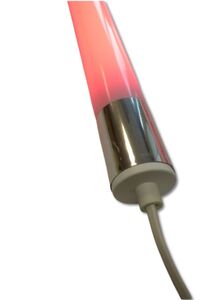 5589 LED VISION R�hre matt 63cm 1000 Lumen schwarze Kappe Rot