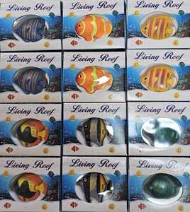 7332 Fische 12er SET fr Wassersulen und DEKO