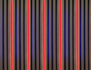 7477 LED Leuchte Kunststoff Schiene wei� 5x100cm Netzteil ROT