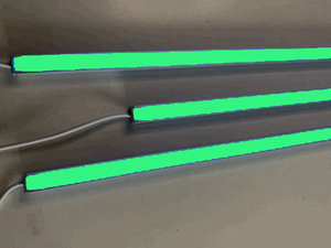 7580 LED Leuchte ALU Schiene Slim 3x1,5m matt Netzteil Grn