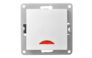 7695 Einsatz Schalter mit Orientierungsleuchte wei�