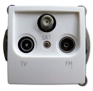 7731 Einsatz Antennendose TV,Radio,SAT Einsatz 