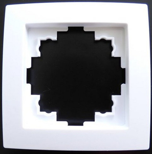 7734 Levina Kunststoff Rahmen 1-fach wei�