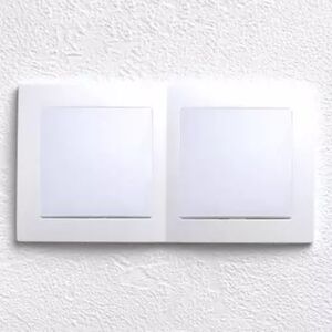 7776 Levina Kunststoff 2 x Wechselschalter wei� 250 Volt 10 Ampere 