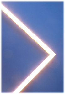 7907 LED Light Stick f�r Dreieck 3 x 500mm 12V Netzteil Warm Wei�