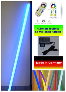 7939 LED VISION RW 12 Volt 1,53m RGB + Warmwei� bis Kaltwei� RF Fernb.