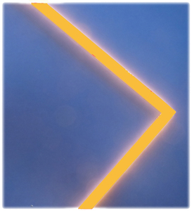 7946 LED Light Stick Pfeil Leuchte 2x0,5m 12 Volt Netzt. ORANGE
