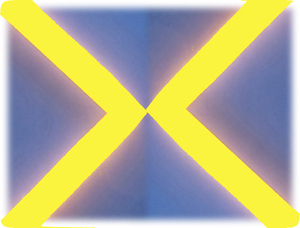 7995 LED Light Stick X-Form 4x1,0m 12 V Netzteil GELB + Dimmer + FB