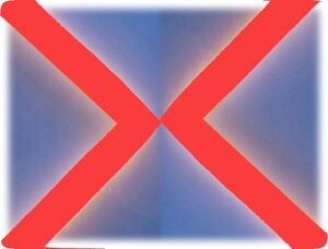 7996 LED Light Stick X-Form 4x1,0m 12 V Netzteil ROT + Dimmer + FB