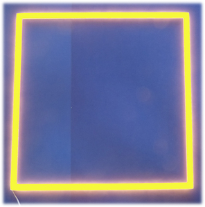 8084 LED Light Stick Quadrat 4 x 0,5m 12 Volt Netzteil GELB