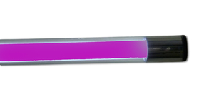 9123 Leuchtstab wei Schalter 230Volt 18Watt VIOLETT 1750Lumen 123cm