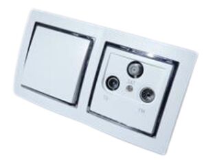 9505 Levina S 2-er 1xWechsel 1x Antenne silberner Rand