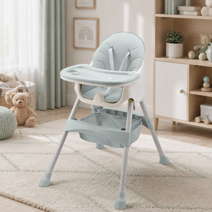 Baby Vivo Design 2in1 Kinderhochstuhl - Oscar T�rkis