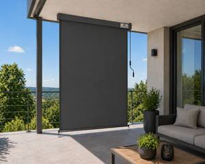 Strattore Ausziehbare Senkrechtmarkise / Vertikalmarkise 120 x 250 cm - Anthrazit