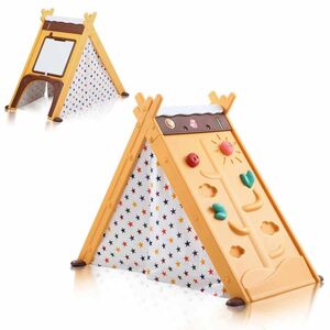 Baby Vivo 4in1 Kletterdreieck / Spielzelt multifunktional für Kinder - Klappbar