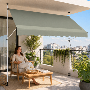 Strattore Klemmmarkise / Balkonmarkise Sonnenschutz 300 cm - Matcha Gr�n