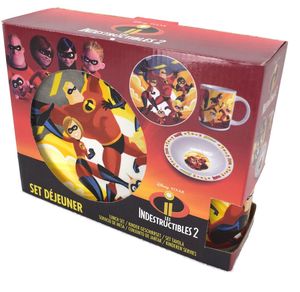 Die Unglaublichen Geschirrset Porzellan Geschenkset 3teilig