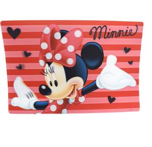 Disney Minnie Mouse 3D Platzdeckchen rot Platzuntersetzer Platzmatte