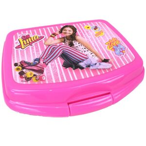 Soy Luna Brotdose fr Mdchen in Pink Lunchbox hergestellt aus Kunststoff