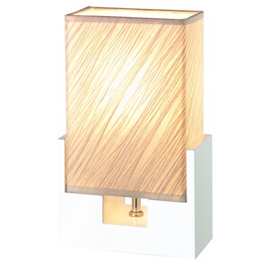 Tischlampe Nachttischlampe lackierter Fu Tischleuchte ca. 16x8x26cm Leseleuchte