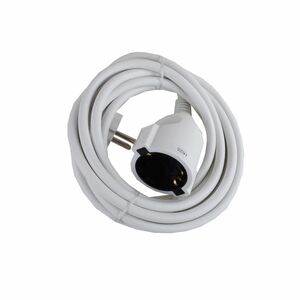 Verl�ngerungskabel 3m wei� Stromkabel Elektrokabel Kabelrolle Kabel