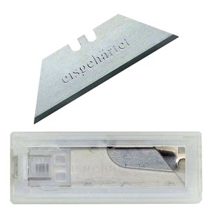 Trapezklingen Ersatzklingen 5 Stck eisgehrtet Kunststoffbox Cutterklinge 60mm