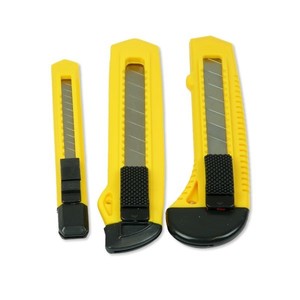 Cuttermesser Set 3Stk Abbrechmesser Teppichmesser Cutter Allzweckmesser 9mm 18mm