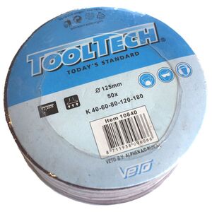 Schleifscheiben Schleifpapier 125mm 50Stk Sandpapier f�r Exzenter K 40 -180