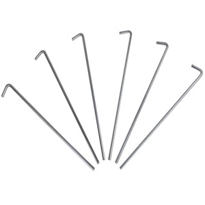 Zeltheringe 6St�ck 23cm Stahl Zeltn�gel Zeltzubeh�r Bodenanker Zelt Erdn�gel