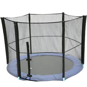 Trampolin Sicherheitsnetz 4,60m 15ft Ersatznetz fr Trampolin LEX mit 6 Stangen