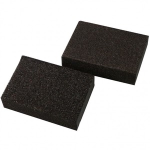 Schleifschwamm 2tlg. Schwamm fein/mittel & mittel/grob 100x70x25mm Schaumstoff