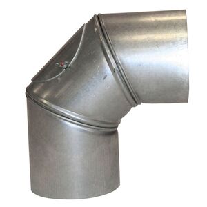 Ofenrohr FAL 120mm Universal Bogenknie 90- mit T�r
