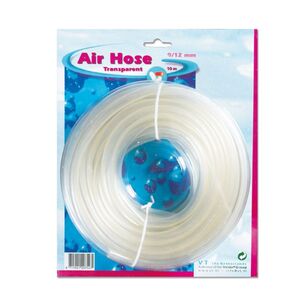 Luftschlauch 9/12 mm transparent Anschlussschlauch Pumpenschlauch 10m Kunststoff
