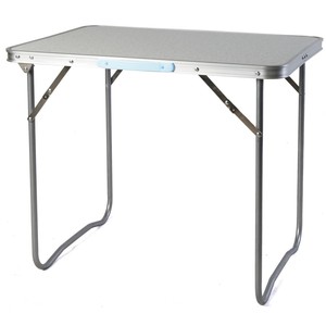 Campingtisch mit Tragegriff MDF Tischplatte 70x50x59cm Falttisch Picknicktisch