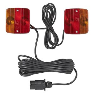 Anh�nger Beleuchtungsset R�ckleuchten magnetisch mit Kabel Heckleuchten