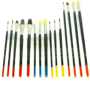 Pinsel Knstlerpinsel 15tlg. fr lmalerei, Aquarell, Plakatfarben oder Acryl