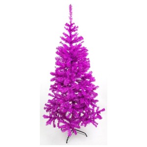 Weihnachtsbaum 150cm violett knstlicher Tannenbaum Kunsttanne Christbaum Deko