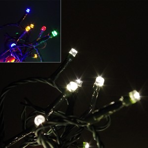 Lichterkette 120LED grn Netzbetrieb Farbwechsel Lichter Kette LED Weihnachten