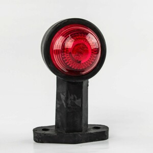 Begrenzungsleuchte 120mm rot/wei� Positionsleuchte Sicherheitslicht