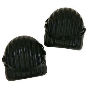 Knieschoner f�r Arbeit 2x Kniesch�tzer schwarz Schutz Garten Fliesenleger