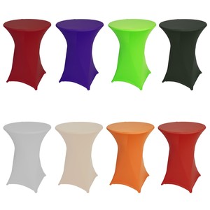 Stehtischhusse Stretch 85cm Husse Stehtisch Bistrotisch Stehtischhussen Hussen