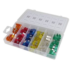 KFZ-Flachsicherungen 120tlg Set Normex 5-30A Stecksicherungen Autosicherungen