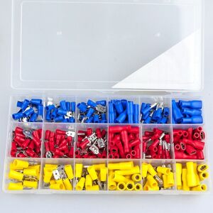 Kabelschuhe Profi Sortiment  1,5 - 3,5 mm Steckverbinder Flachsteckh�lsen