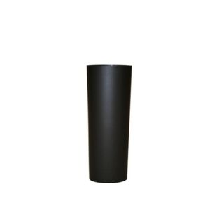Ofenrohr 2mm 130mmx250mm Senotherm hitzebest�ndig lackiert schwarz