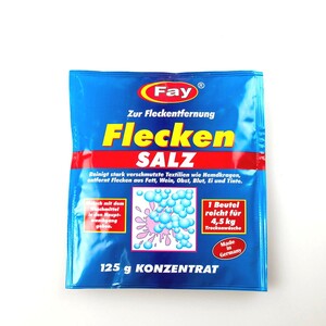 Fleckensalz im 125 g Konzentrat Beutel zur Fleckenentfernung Spezialreinigung
