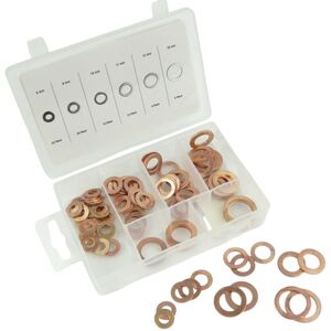 Kupferringe 80tlg. Sortiment Kupferdichtringe Dichtringe Kupfer Sortimentsbox